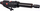 Makinë lëmuese Airpress (45475), 6,2bar, 6mm, 25.000 rpm, e zezë