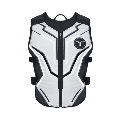 Хаптичен елек bHaptics TactSuit Air Ash, Блутут, вградена батерија, бел