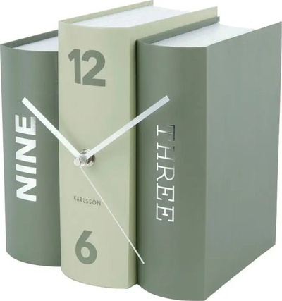 Orë tavoline Karlsson Book, dizajn për zbukurim, shumëngjyrëshe