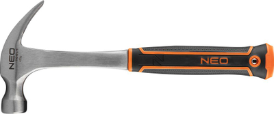 Çekiç marangozësh NEO 25-103, 450 g, njëtrup, gjithë në një copë