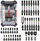 Set bitash Bosch Professional 2608521U73, PRO Impact, me kuti, shumëngjyrësh