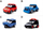 Set lodrash me blloqe Sluban Power Bricks Cars, 39 copa, për kalamaj 6+