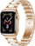 Rrip ore Tech-Protect Modern për Apple Watch 38 40 41mm, çelik inox, gold me të bardha