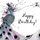Kartolinë ditëlindjeje Clear Creations Swarovski CL2502, katrore, me pallua