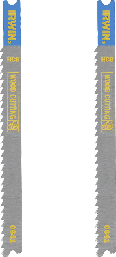Set tehe sharrë vertikale Irwin Pro IW1014714, U-shank, për dru laminat, 2 copa, ngjyrë argjendtë