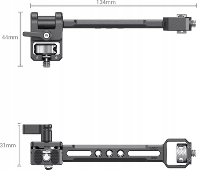 Mbajtëse monitori SmallRig 2889, për gimbal DJI Ronin ZHIYUN MOZA, alumin, e zezë