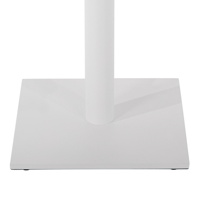 Bazë tavoline bari HM439, metal, 46x46x108 cm, e bardhë matte