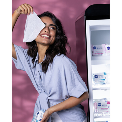 Sapun i ngurtë Nivea Cleansing Wipes 3 në 1, 25 copë