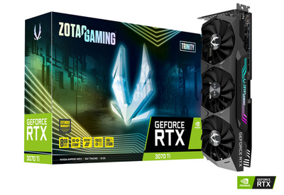 Графичка картичка Zotac GAMING NVIDIA GeForce RTX 3070 Ti Trinity, 8GB GDDR6X