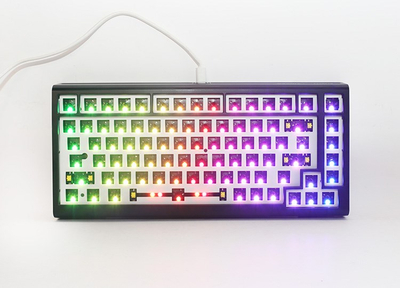Tastierë Ducky Tinker 75, Cherry MX Speed Silver, 75%, RGB, e zezë