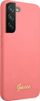 Mbështjellës telefoni Guess Silicone Script GUHCS22MLSLMGFU për Samsung Galaxy S22 Plus, silikon, fuchsia