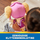 Lodër pellushi Paw Patrol Skye, 25cm, përpara gjumit, rozë