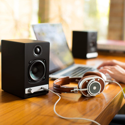 Boxa Bluetooth Audioengine HD3, 30W, stereo, kafe
