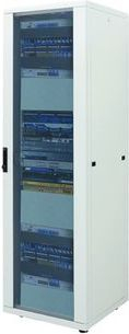 Kabinet rrjeti Intellinet 712958, 26U, 19", gri RAL 7035