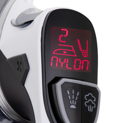 Hekur me avull Adler AD 5053, 3000W, ekran LCD, blu
