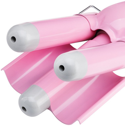 Преса за коса Trio K-222 XL, апарат за кадрици, розова