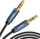 Kabllo audio Ugreen 60179, Jack 3.5mm në Jack 3.5mm, 1m, blu