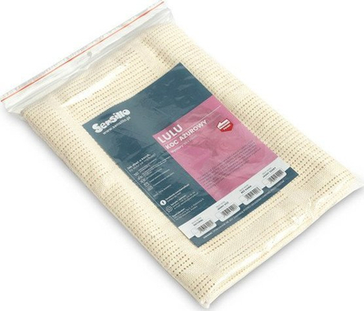 Batanije për bebe Sensillo Natural Lulu, pambuk 100%, 95x95cm, krem
