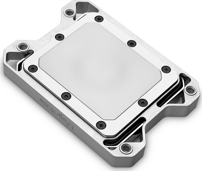 Bllok uji CPU EKWB EK-Quantum Magnitude STRX4, për AMD Ryzen Threadripper, Full Nickel, ngjyrë argjendtë