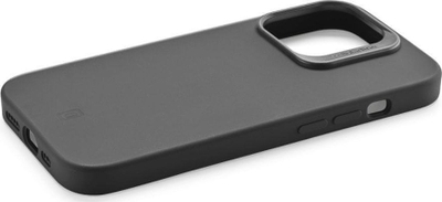 Kllëf telefoni Cellularline Sensation për iPhone 15 Plus, silikon i zi