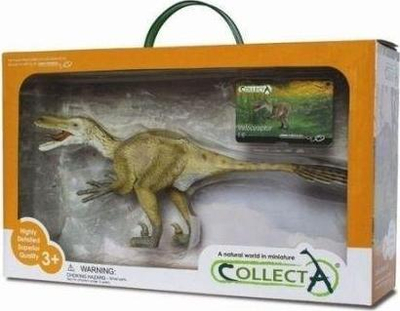 Figurë dinosauri Collecta Velociraptor Deluxe, plastik, me paketim