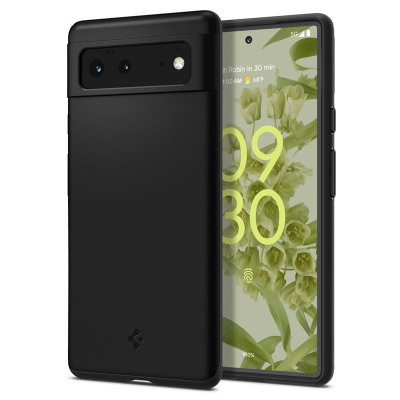 Mbështjellëse për Google Pixel 6 Spigen Thin Fit, e zezë