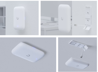 Access point Ubiquiti Swiss Army Knife Ultra, 866.7 Mbps, PoE, i bardhë