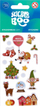 Ngjitësa fletoreje Sticker Boo Christmas, set për zbukurim, me motive Krishtlindjesh, shumngjyrësh