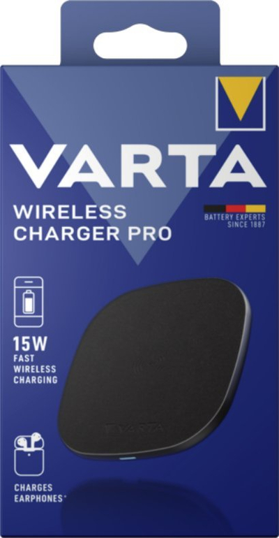 Karikues wireless Varta Wireless Charger Pro, 15W, i zi