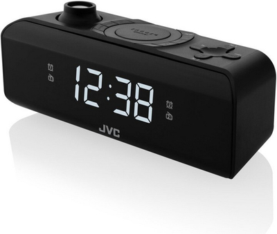 Radio JVC RA-E211B, e zezë