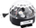 Top disko LED HD-LCMBL 591453, me altoparlant, me telekomandë, i zi
