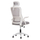 Karrige zyre BLAZER HM1205.02, mesh ergonomike, me mbështetëse koke, gri e bardhë