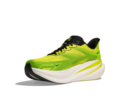 Atlete vrapimi Hoka Mach X 3 për burra, shkumë PEBA, pllakë Pebax, shumëngjyrëshe