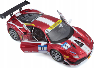 Model makine për montim Bburago Ferrari 488 Challenge, 1:24