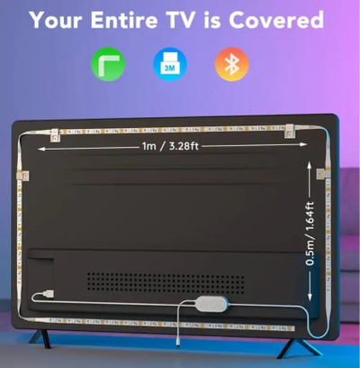 Shirit LED Govee TV 46-60", SMART RGB, ndriçim ambienti, shumëngjyrësh