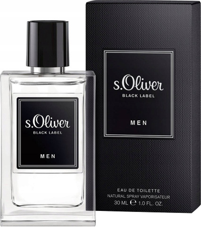 Parfum tualeti s.Oliver Black Label Men, 30ml, për burra