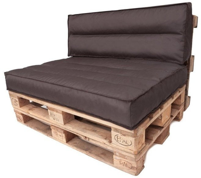 Jastëk kopshti Hobbygarden Cushion Tomek, 120x40cm, material Ekolen, grafit