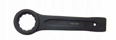 Çelës goditës unazor Forcekraft FK-79332, 32mm, çelik, i zi