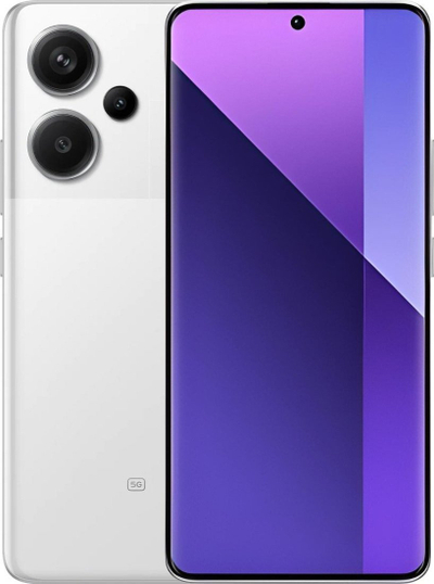 Telefoni Xiaomi Redmi Note 13 Pro+, 8GB RAM, 256GB, 5G, i bardhë