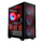 Kuti PC Black Case Mistral ARGB Flow, MIDI tower, USB 3.0 x2, e zezë
