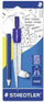 Kompas shkollor Staedtler Metal, bën rrethe deri 300 mm, me laps, blu