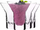 Set gotash kokteji Krosno Shake N°2 Martini, 150 ml, x4, transparente