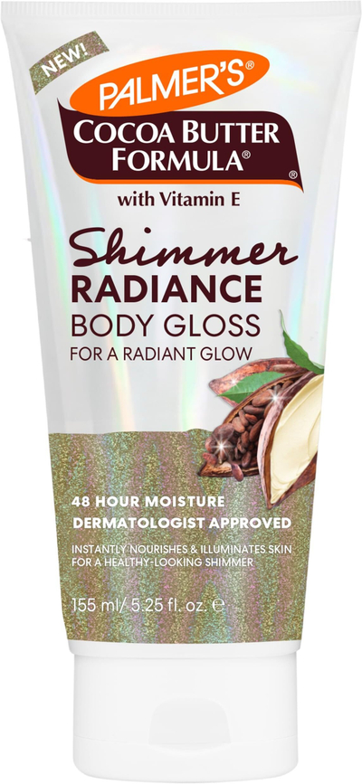 Balsam trupi Palmer's Cocoa Butter Formula Shimmer Radiance Body Gloss, me shkëlqim, 155 ml
