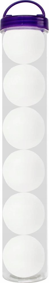 Topa pingpongu MEGA CREATIVE 531400, set 6 copa, profesionistë, të bardhë