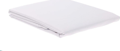 Çarçaf krevati STANDARD satin, 150×260 cm, pambuk 100%, i bardhë