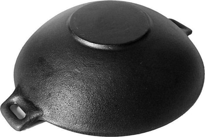 Tigan wok KRISBERG, 31cm, prej gize, i zi