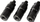 Bashkues instalimi për grep Prologic Black Night, Quick Release 43885, 3 copa