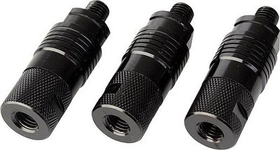 Bashkues instalimi për grep Prologic Black Night, Quick Release 43885, 3 copa