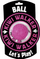 Top lodër për qen Kiwi Walker TPR Rubber Ball, 5cm, rozë