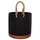 Vazo dekorative e brendshme Tryll Series HM4690M, Fiber Cement, Ø31x31cm, e zezë